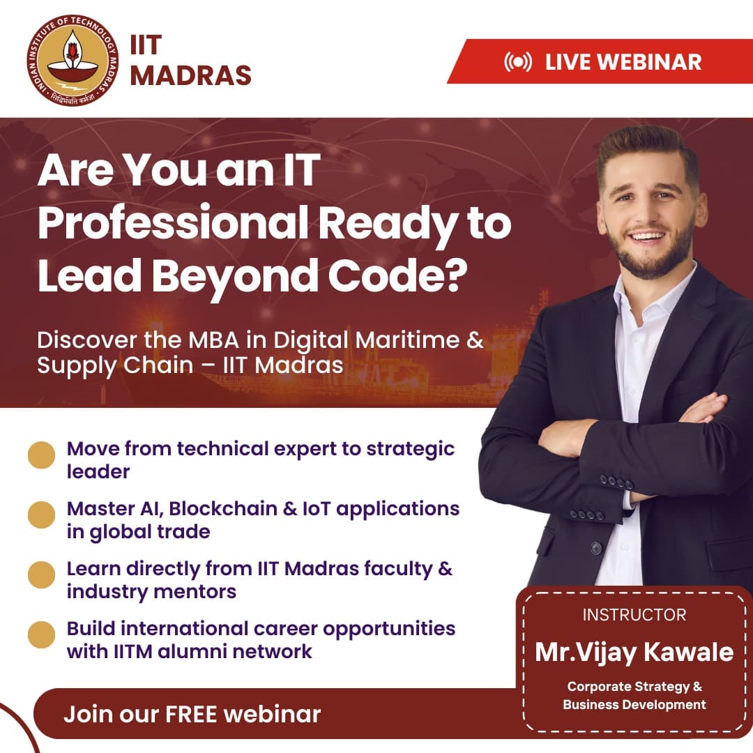 Maritime & Supply Chain Webinar
